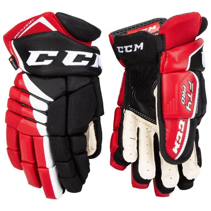 CCM JetSpeed FT4 Pro Senior Hockey Gloves 2 CCM JetSpeed FT4 Pro Senior Hockey Gloves - Image 2