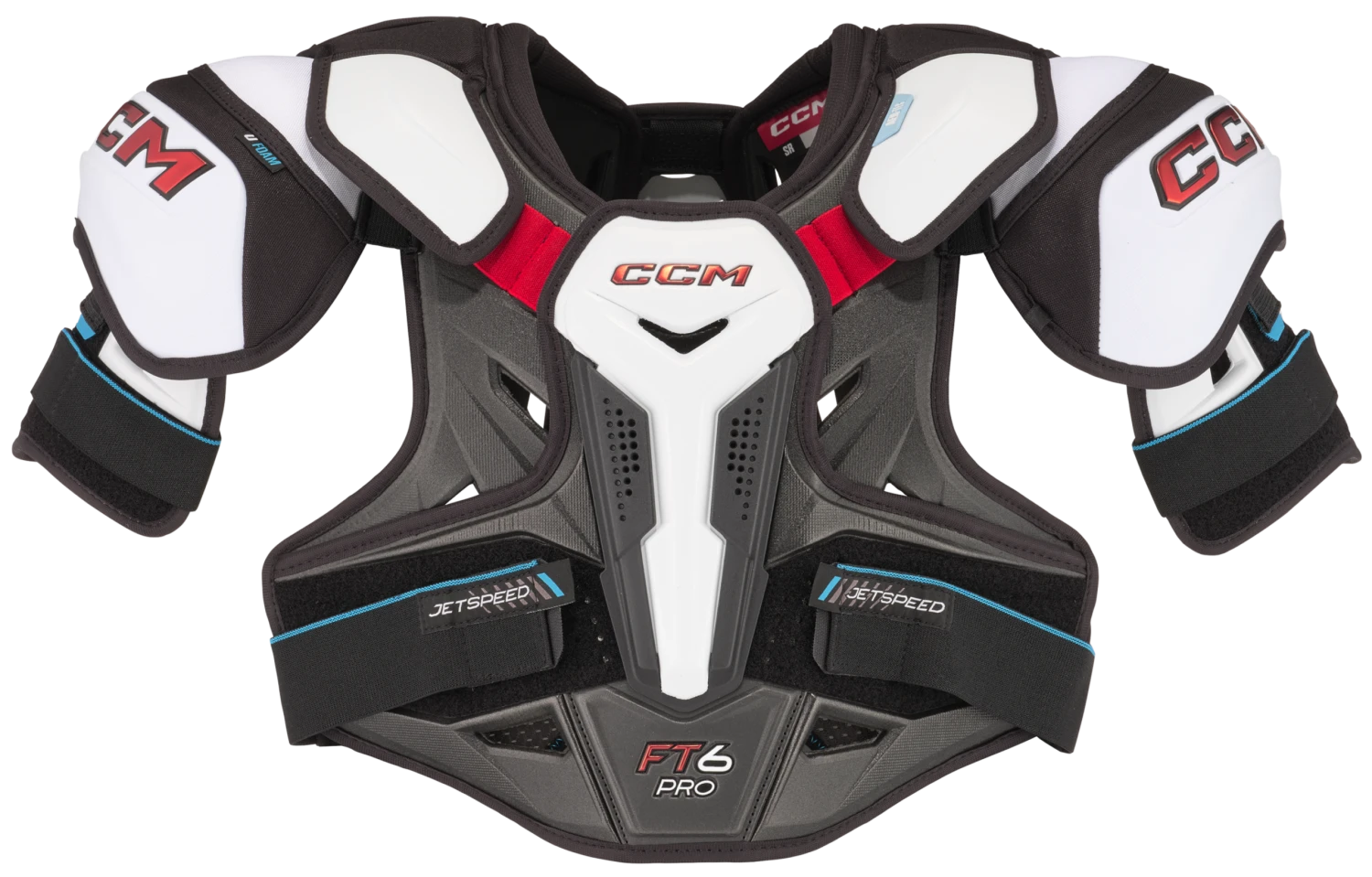 CCM JetSpeed FT6 Pro Senior Shoulder Pads 1 CCM JetSpeed FT6 Pro Senior Shoulder Pads