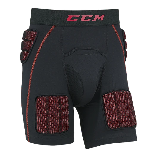 CCM Quicklite Ball Hockey Padded Shorts Senior 1 CCM Quicklite Ball Hockey Padded Shorts Senior