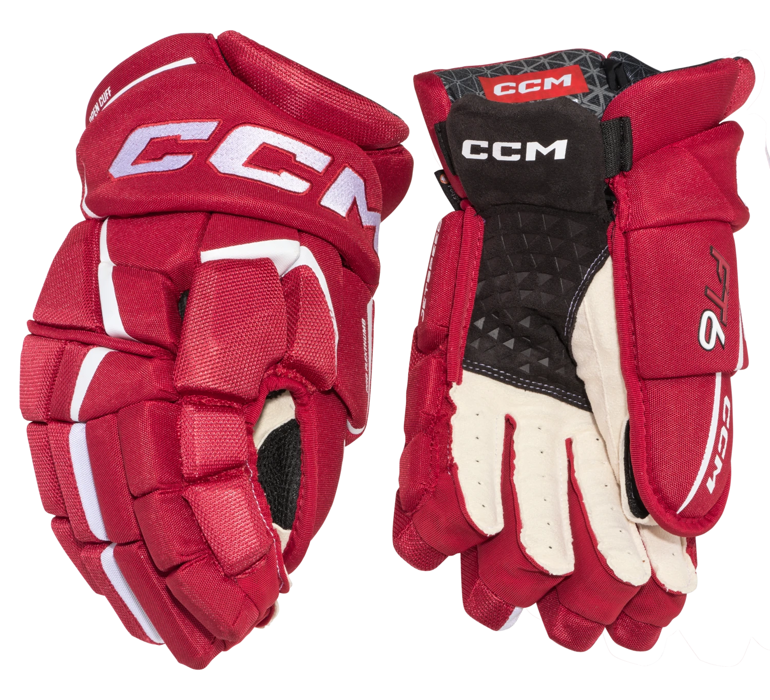 CCM JetSpeed FT6 Junior Hockey Gloves 1 CCM JetSpeed FT6 Junior Hockey Gloves