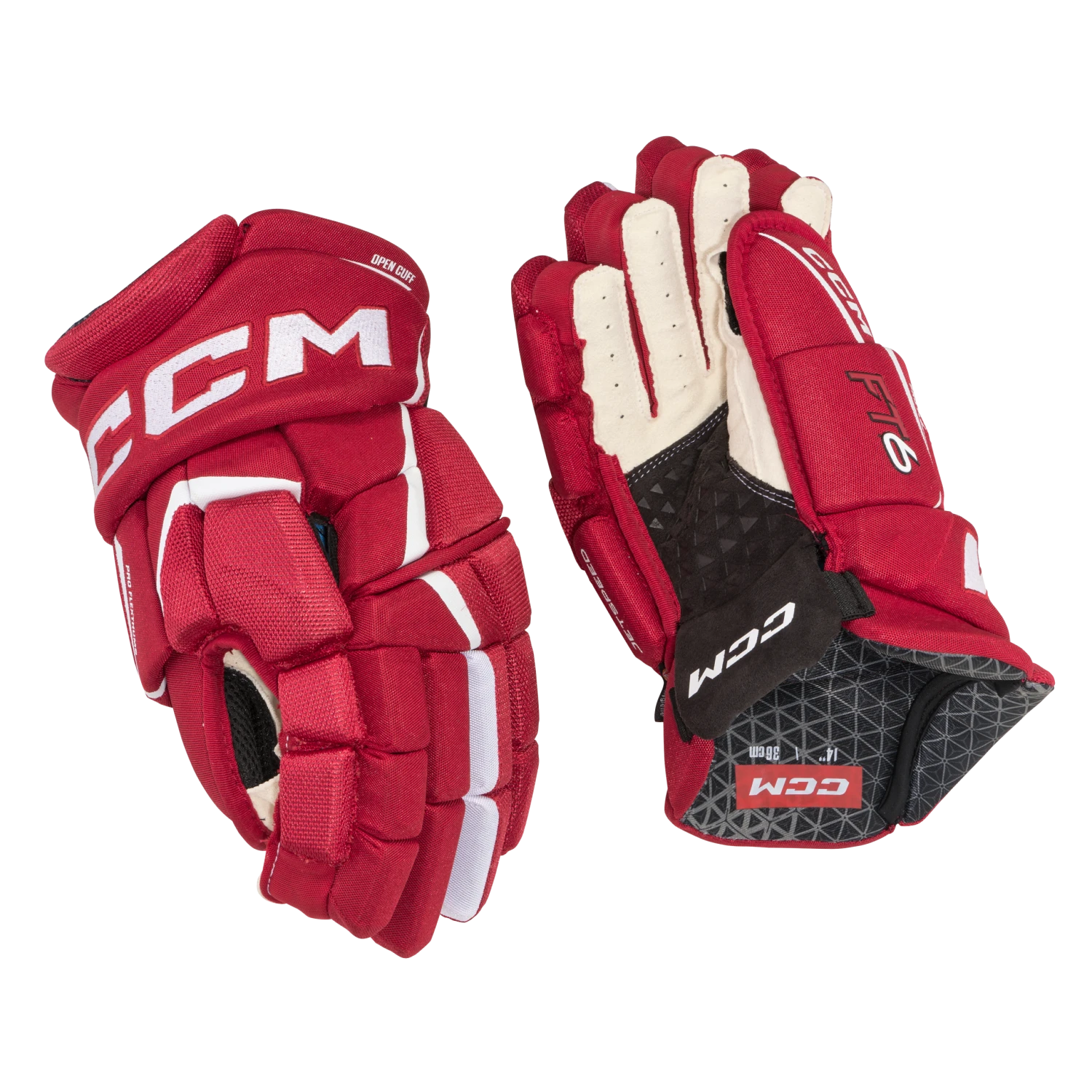 CCM JetSpeed FT6 Junior Hockey Gloves 3 CCM JetSpeed FT6 Junior Hockey Gloves - Image 3