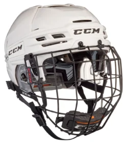 CCM Tacks 910 Combo Hockey Helmet -Ccm HT910C WHT