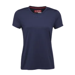 CCM Short Sleeve Premium Training Tee Women -Ccm TSS2RB T9 01 scaled