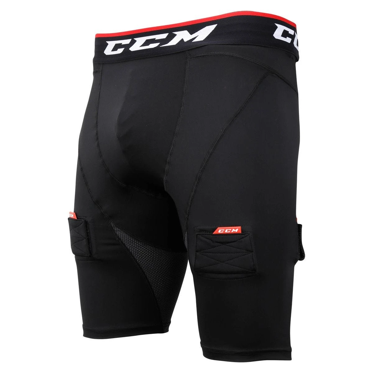 CCM Compression Shorts With Jock/Tabs For Men 1 CCM Compression Shorts With Jock/Tabs For Men